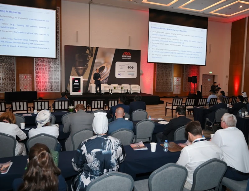 Welche Exponate werden auf der Abu Dhabi 3D Printing Exhibition 2026 (AM Conclave Middle East) zu sehen sein?